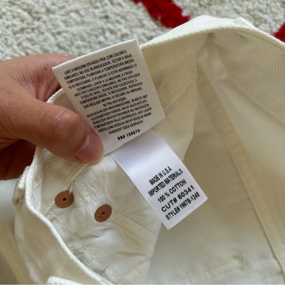 Citizens of Humanity EVA ripped white straight jeans - Picture 12 of 14